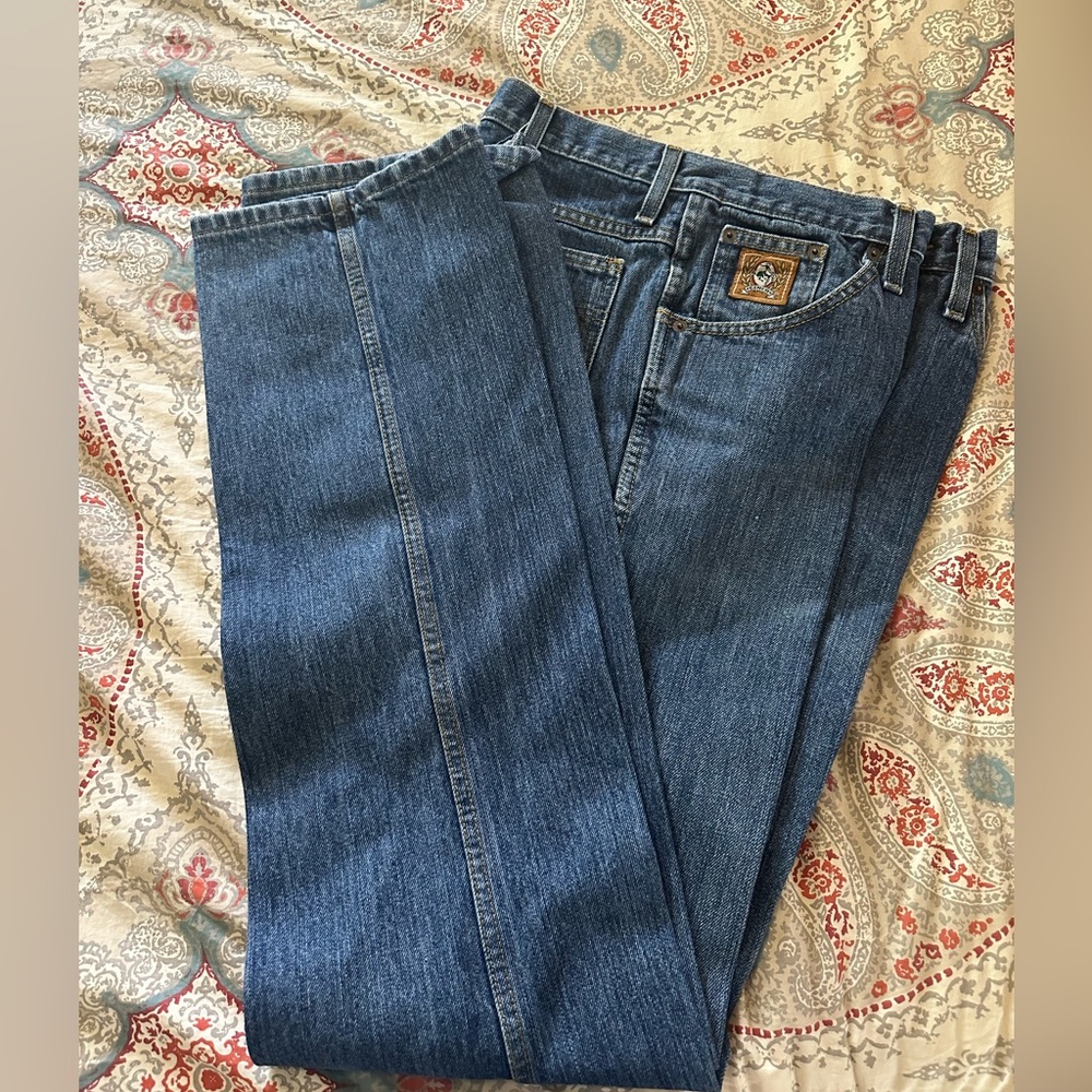 Cinch bronze label mens jeans 32x36 preowned in good condition.